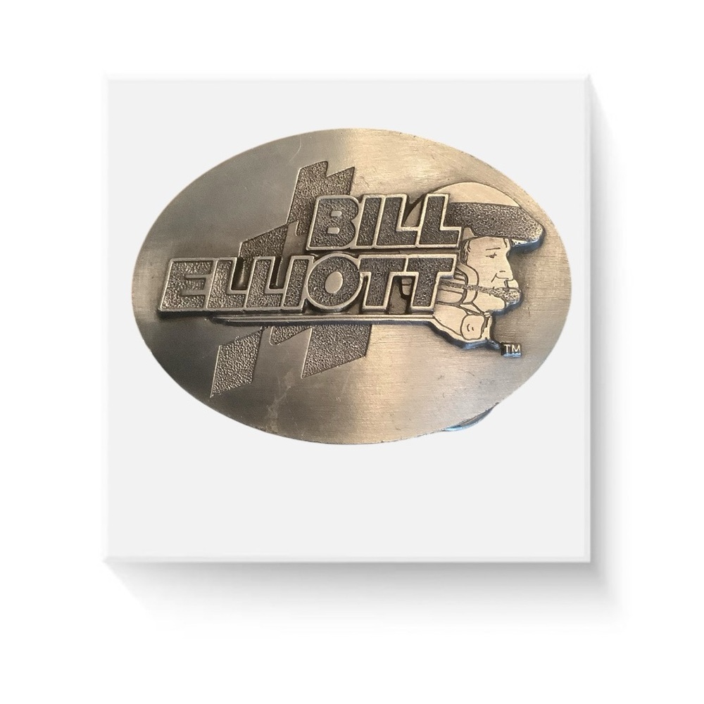 Vintage 1991 Bill Elliott Belt Buckle #910340